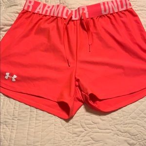 Under Armour size small workout shorts.